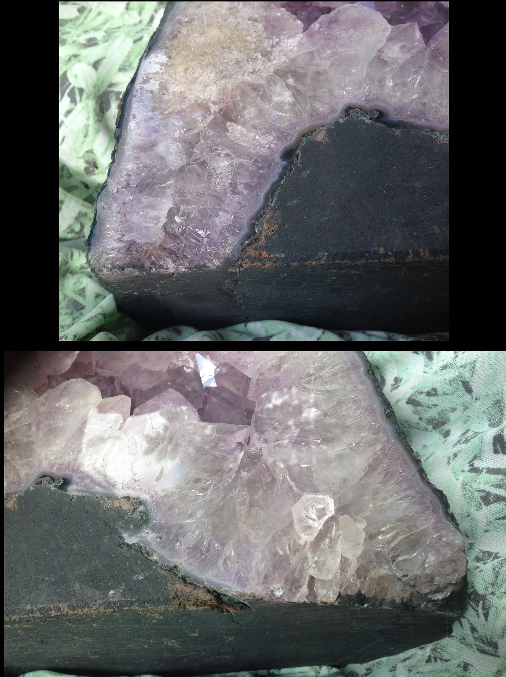Minerali & Pietre curative: géode améthyste brésil, 4,7kg – Usato da Vevey venduto da zabounetta 5