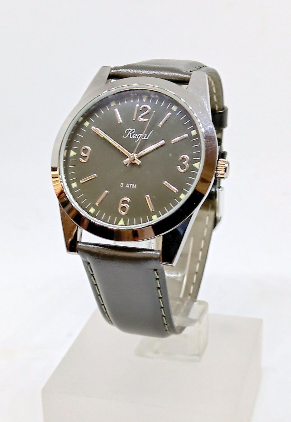Orologi: Regal Uhr Olive – Nuovo e nell'imballaggio originale da Neerach venduto da i-style24