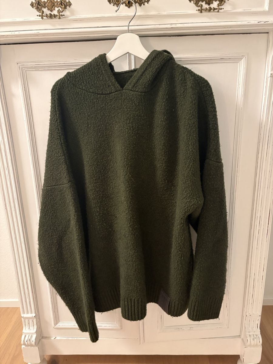 Pulls & Sweat-shirts: Comfy- oversized grüner Pullover Hoodie, Grösse L/XL – D'occasion à Steffisburg par Gretchenfrage