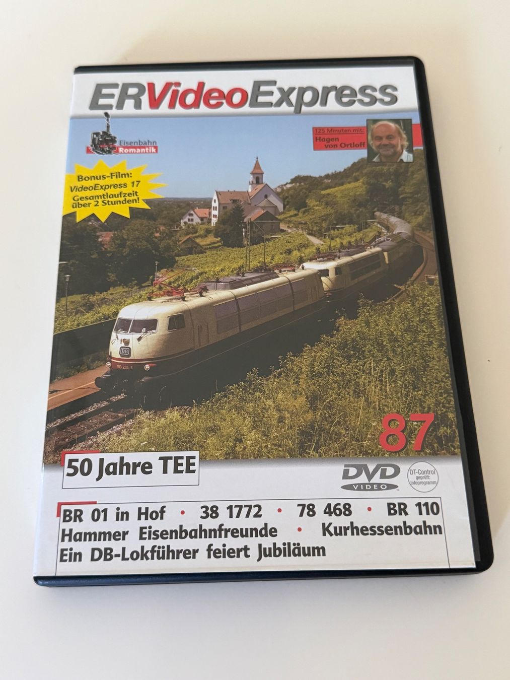 Tutti i DVDs: ER Video Express 87 50 Jahre TEE – Nuovo (secondo la descrizione) da Altstätten SG venduto da sheamus