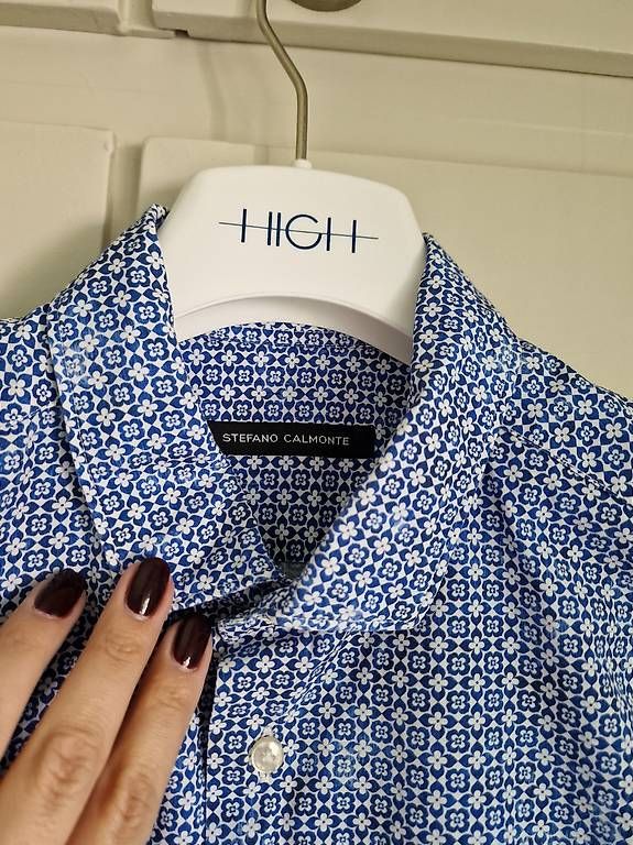 Camicie: Stylisches Hemd von Stefano Calmonte Gr M – Usato da Bern venduto da Huha1 4
