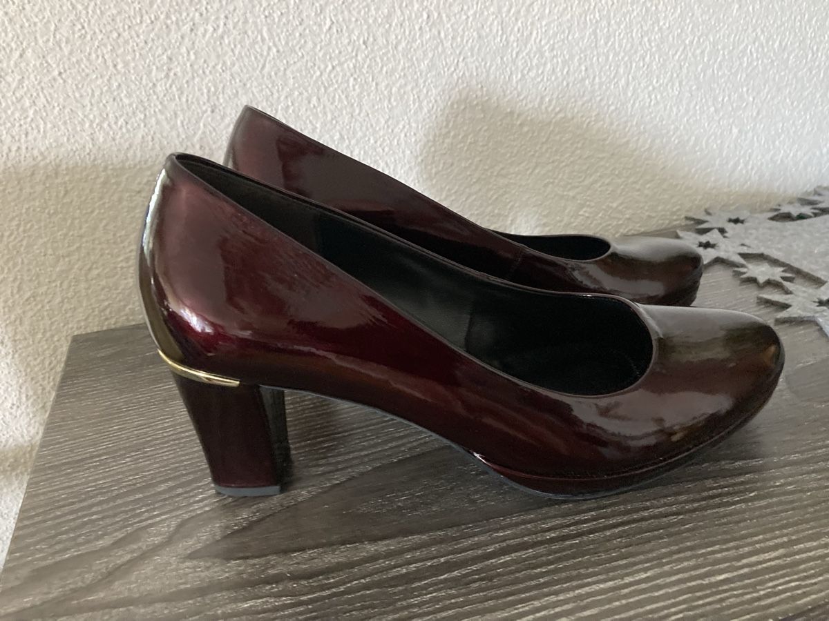 Gabor Scarpe da donna: Gabor Schuhe 4 1/2 Bordeaux – Usato da Widen venduto da nigella90 1