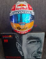 Sergio Pérez Helm Red Bull Signiert – Autogramm Mexican GP