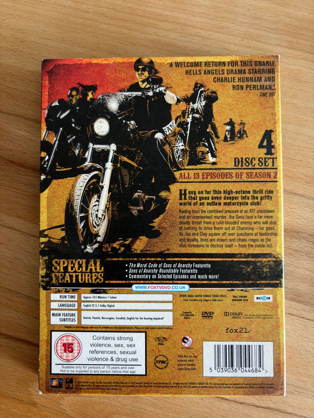 Tutti i DVDs: Sons of Anarchy Staffel 2 – Usato da Hombrechtikon venduto da Dokmasa 1