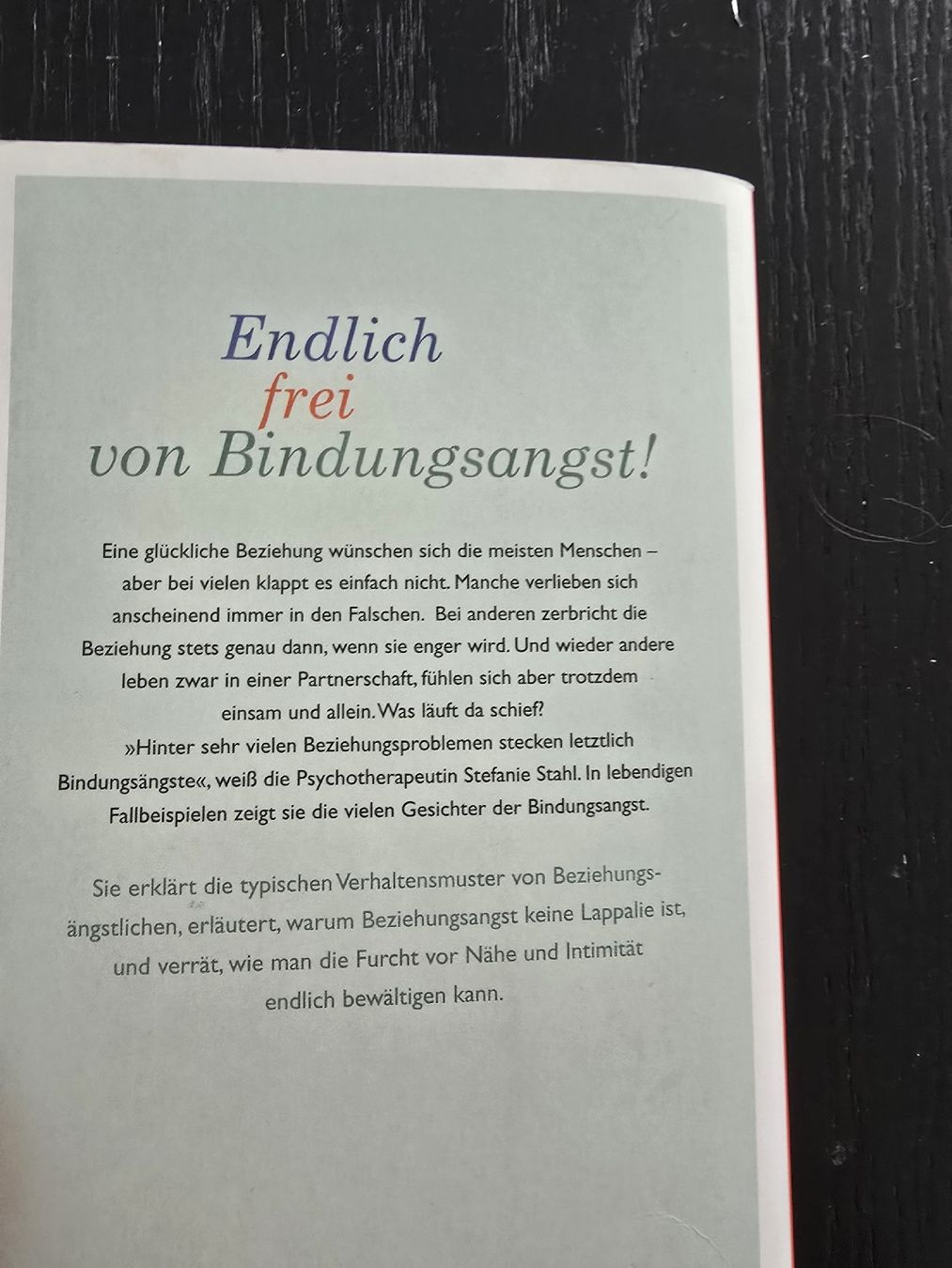 Libri: Stefanie Stahl ->  Jein – Usato da Knonau venduto da CorinaPhillips 1