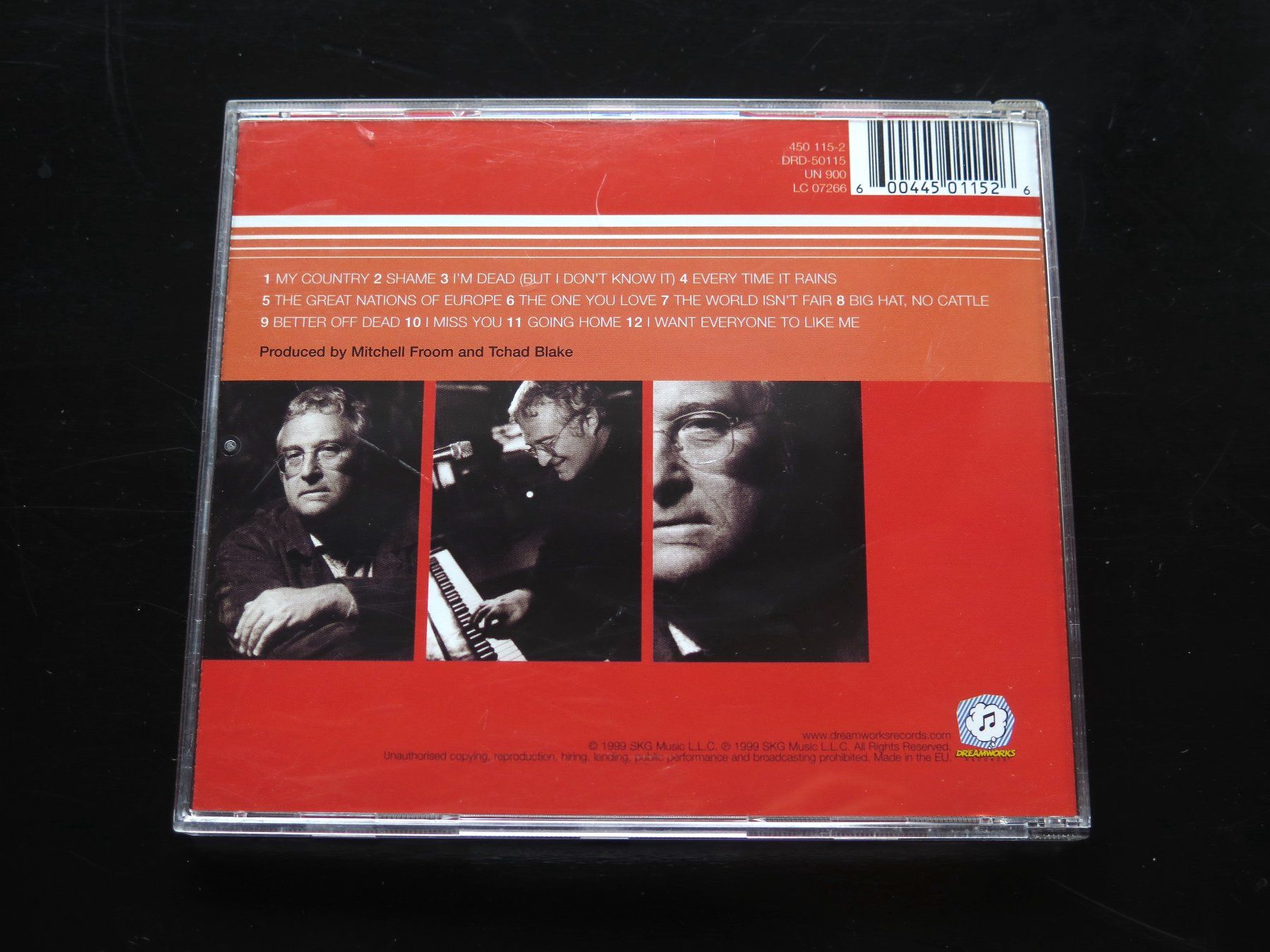 CD: (p) CD RANDY NEWMAN: Bad love, 1999 – Usato da Bern venduto da Balzamico 1