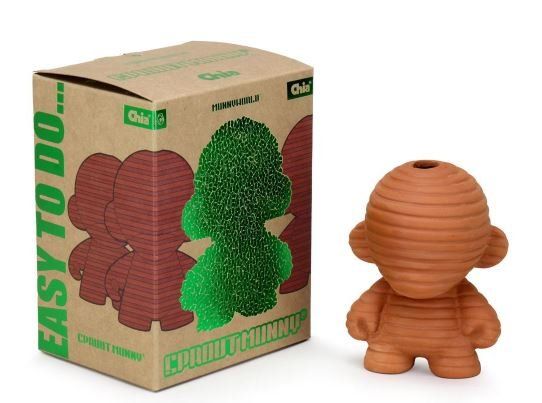 Statuette: Kidrobot Munny : Sprout - graines de chia - 5" – Nuovo e nell'imballaggio originale da Neuchatel venduto da Vlenoble