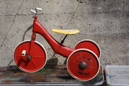 DREIRAD VELO KEMP MIT ANHÄNGERHACKEN VINTAGE