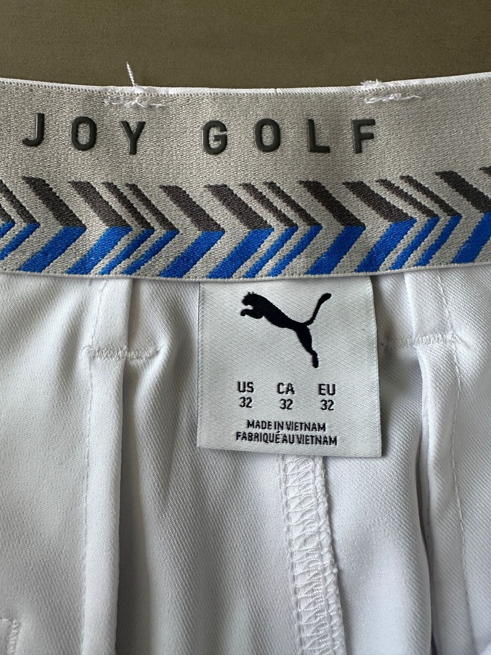 Puma Pantalons: Puma Golfhosen Herren - Grösse 32" - Weiss – Neuf (Voir description) à recherswil par Leuenberger_Lohn 1