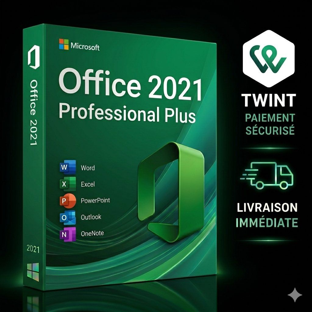Microsoft Software: Office 2021 Pro Plus - Livraison instantané – Gebraucht aus Saignelégier von onekeystore