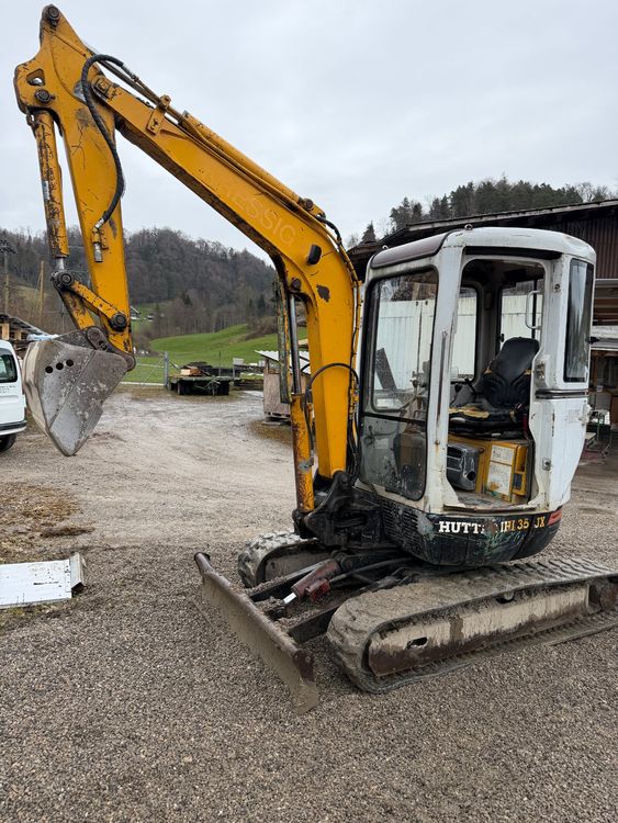 Bagger Hutter 35J (Gebraucht) in Wila für CHF 7600 – nur Abholung auf ...
