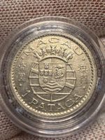 Macau/Portugal - 1 Pataca 1952 Silber