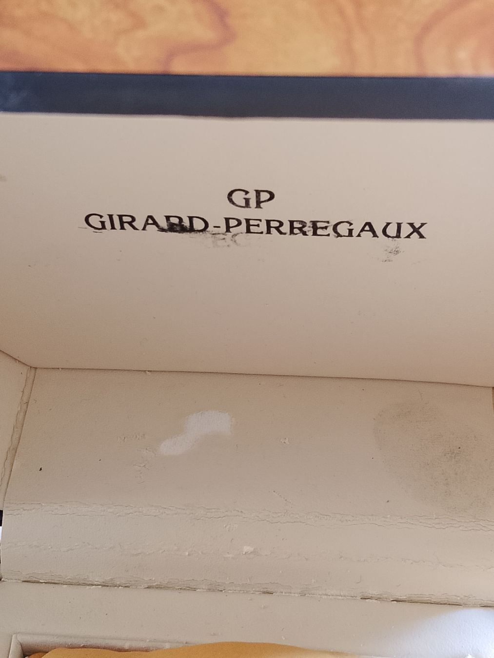 Scatole porta orologi: Vintage Girard-Perregaux uhrenbox – Usato da Biel/Bienne venduto da Vintage-timearts 2