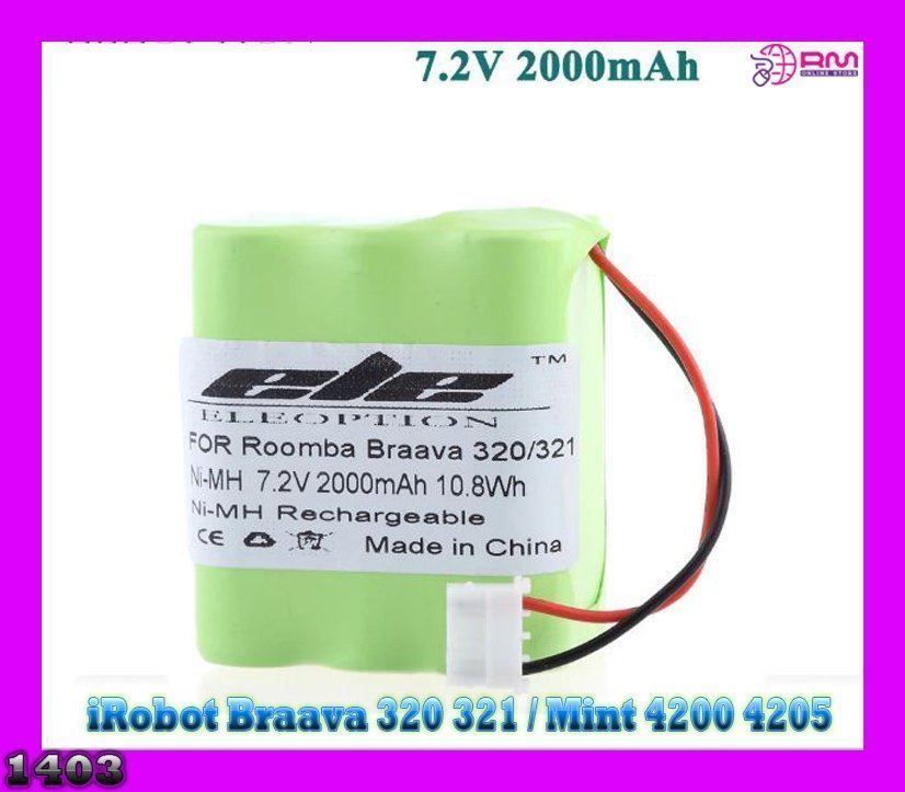 Vhbw Batería Recargable Compatible Con IRobot Braava Jet M6, M6110