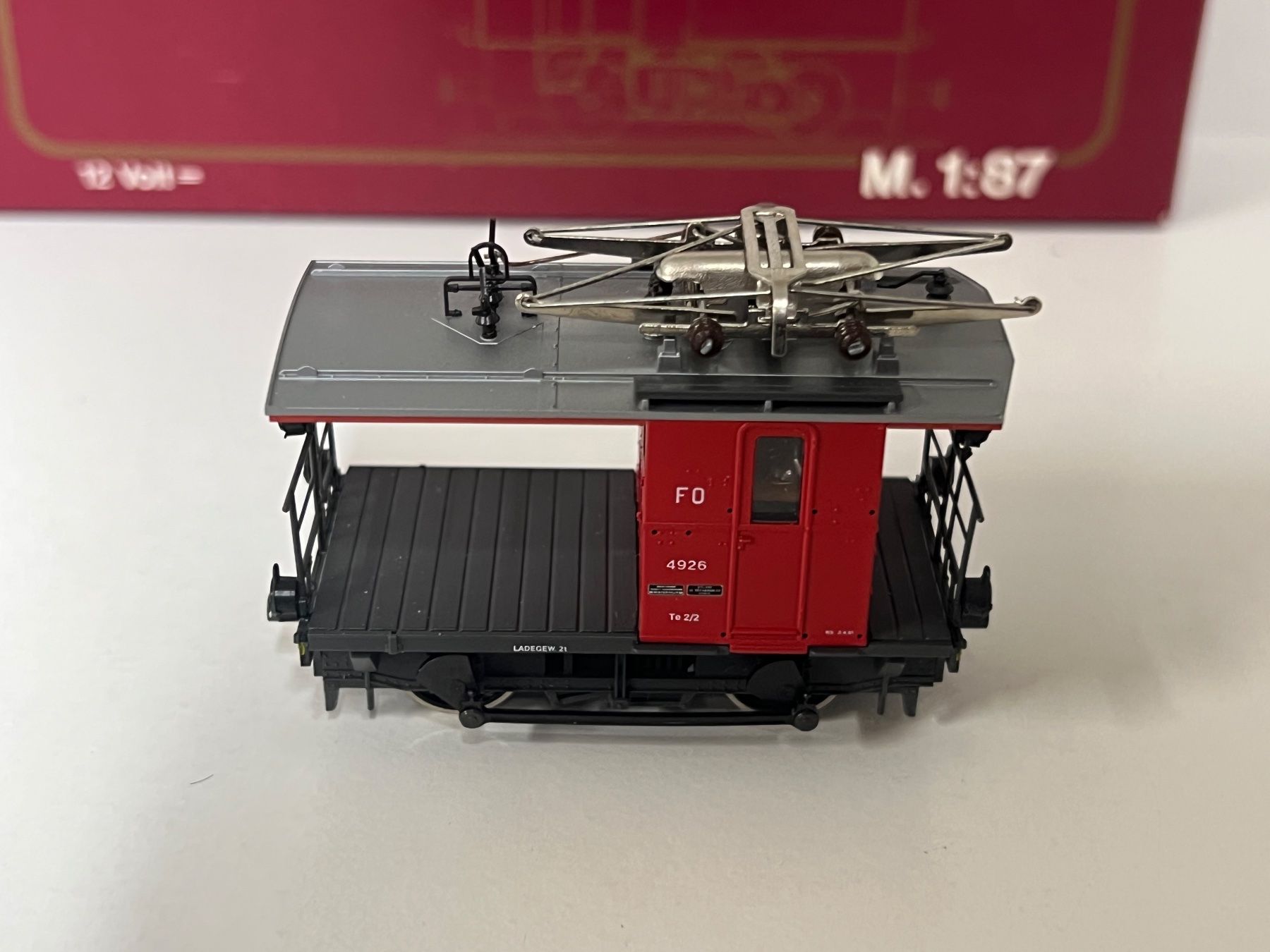 Bemo Trains électriques: Bemo Elektr.-Traktor Te 2/2 Nr. 4926  der FO – D'occasion à Neuenhof par ludovicco 2