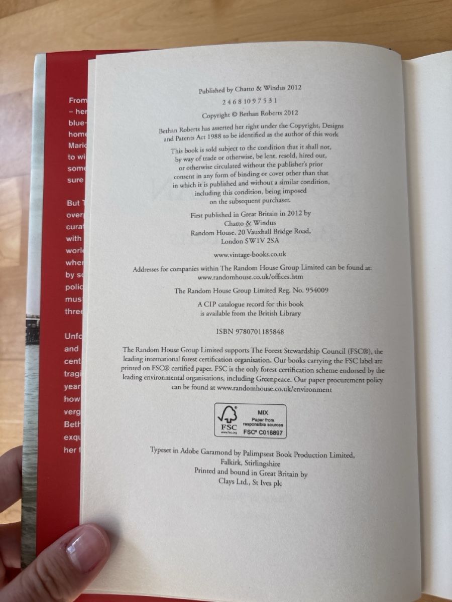 Libri: First Edition My Policeman von Bethan Roberts – Usato da Oberwil b. Zug venduto da ann_77bs 1