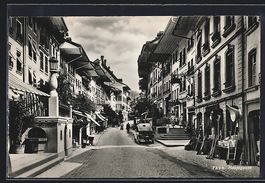 Thun, Strassenleben auf der Hauptgasse