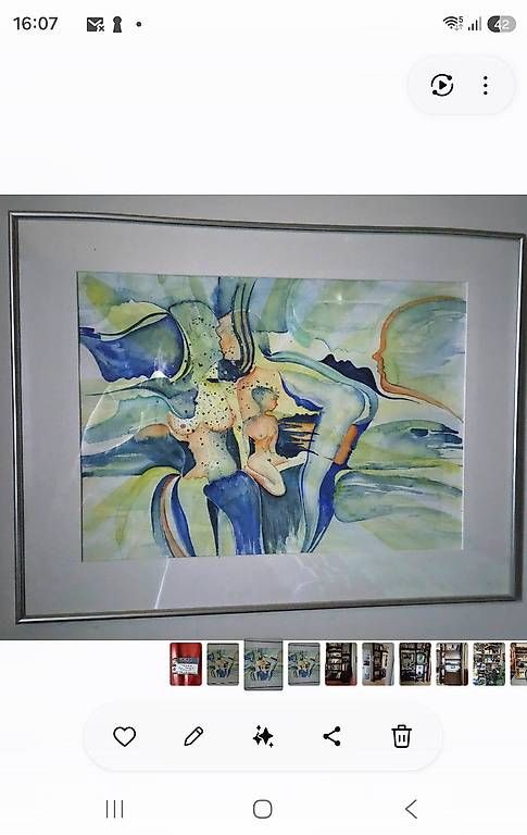 Dipinti: Aquarell – Usato da Kloten venduto da aquabaer 1