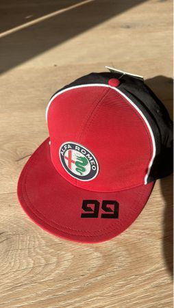 Alfa Romeo Racing Cap - Giovinazzi Rot/Schwarz