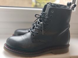Bottines Varese cuir noir fermeture éclair taille 36