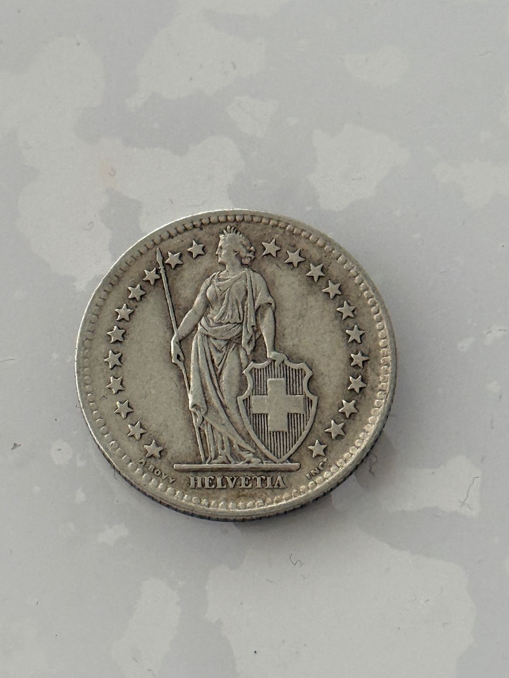 Toutes les monnaies: 2 Franken 1948  Rar – D'occasion à Wallisellen par SWISS_SILVER1
