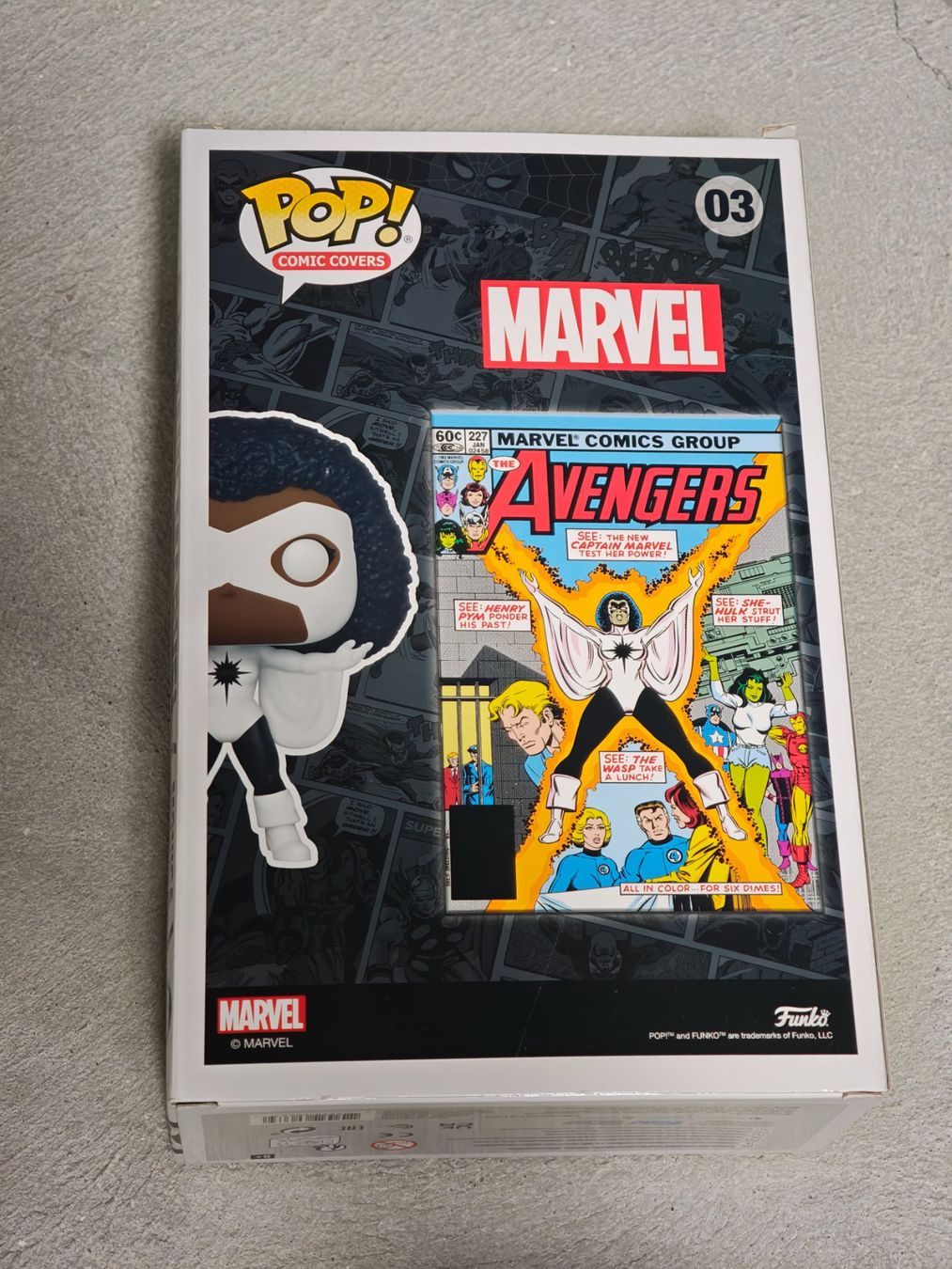 Funko Statuette: Funko Pop! Captain Marvel Comic Covers im Hard Case – Nuovo e nell'imballaggio originale da Neuhausen am Rheinfall venduto da geekgadget 1