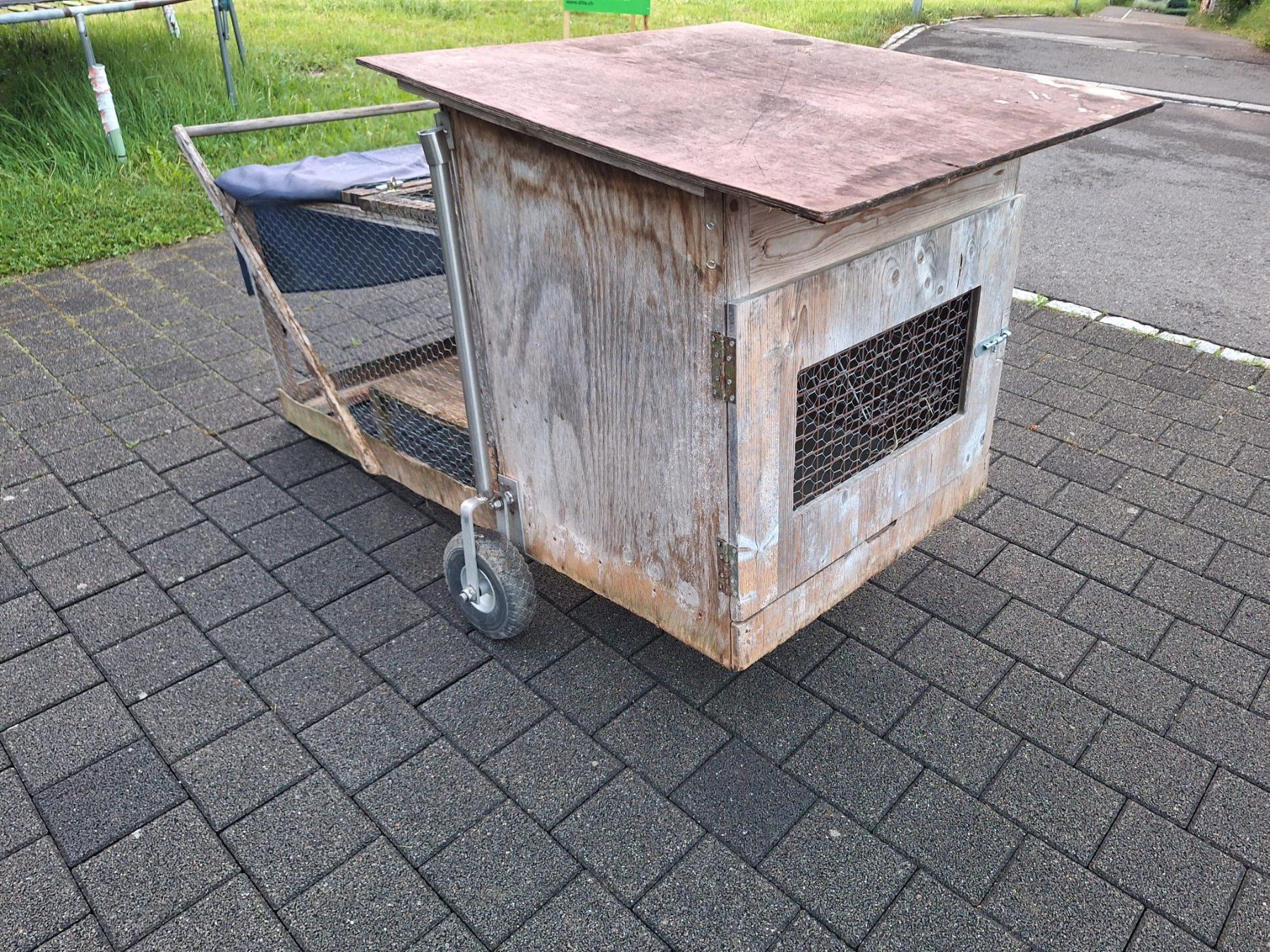 Cages, transport & sécurité: Hasenstall fahrbar – Neuf (Voir description) à Uznach par Carlsson80
