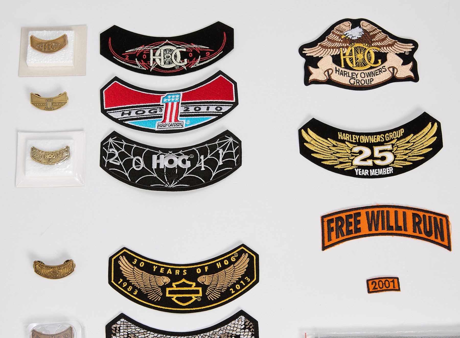 Toppe: Harley Davidson PIN und Sticker Sammlung – Nuovo (secondo la descrizione) da Niederrohrdorf venduto da Dmike 4