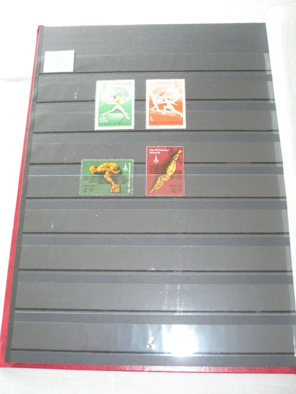 Tutti i francobolli: Olymp. Sommerspiele 1 kl. Sammlung mit 110 Marken – Usato da Zürich venduto da saltandpepper008 7