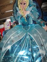 10 Stück diverse Folienballons: Elsa, Feuerwehr - neu