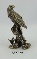 ADLER - Messing Figur - Dekoration - 6,5x3cm