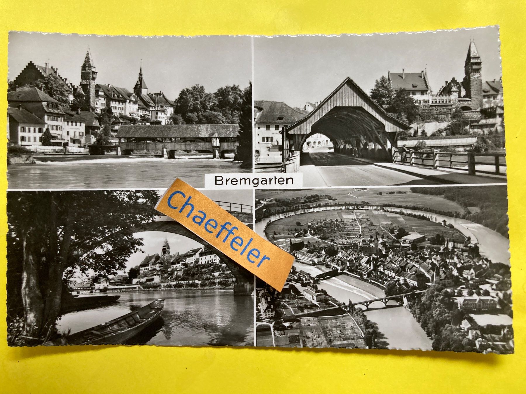 Cartoline postali: Bremgarten – Usato da Zürich venduto da Chaeffeler