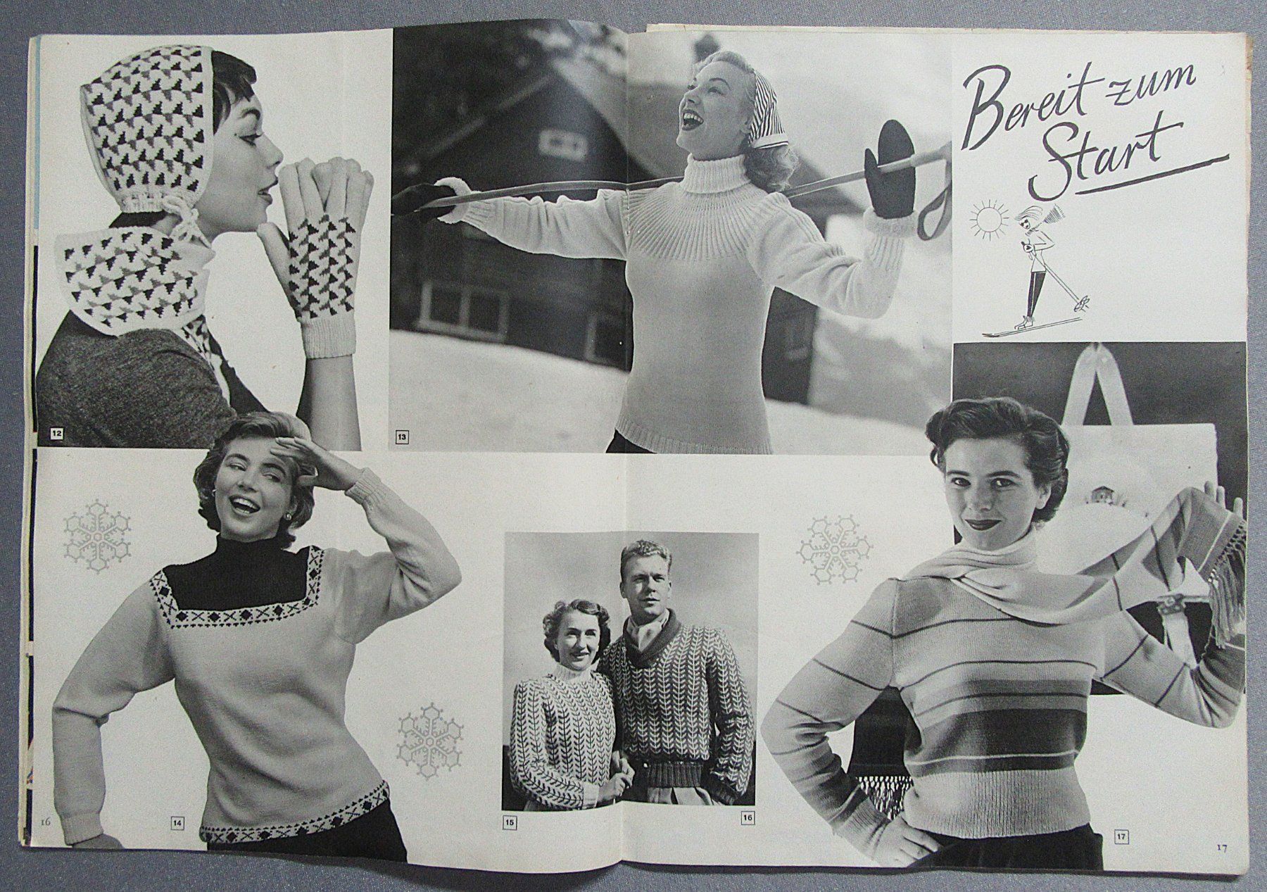 Riviste & Magazine: Frauen Fleiss - Heft 174 Dez. 1953 - mit Handarbeitsbeilage – Usato da Auenstein venduto da Padabimbim 2