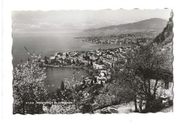 AK ca. 1950  Montreux, Frühlingsszene