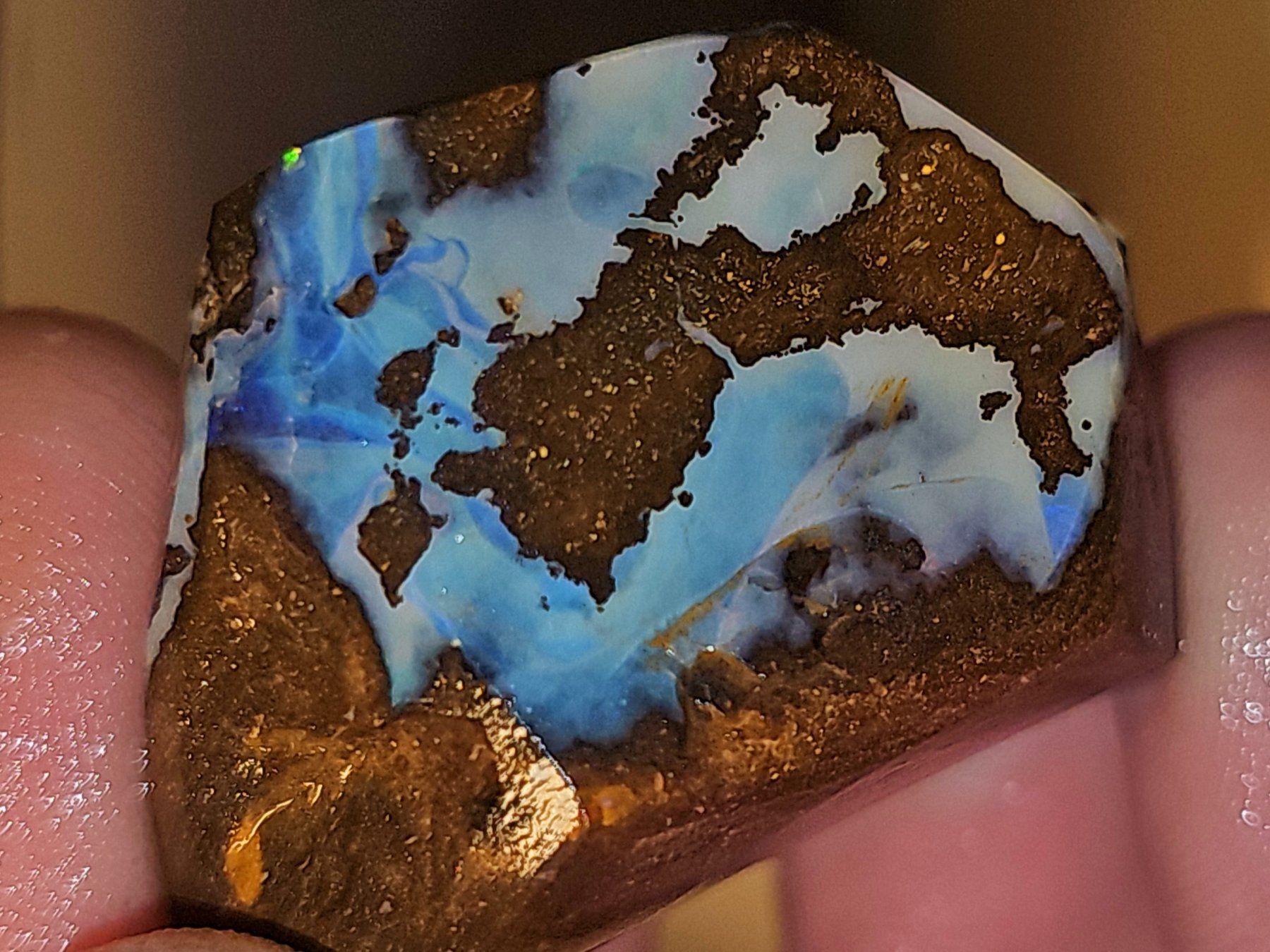 Edelsteine: Grosser Australischer Boulderopal Rohstein – Neu und originalverpackt aus Uerkheim von Winwinner 1