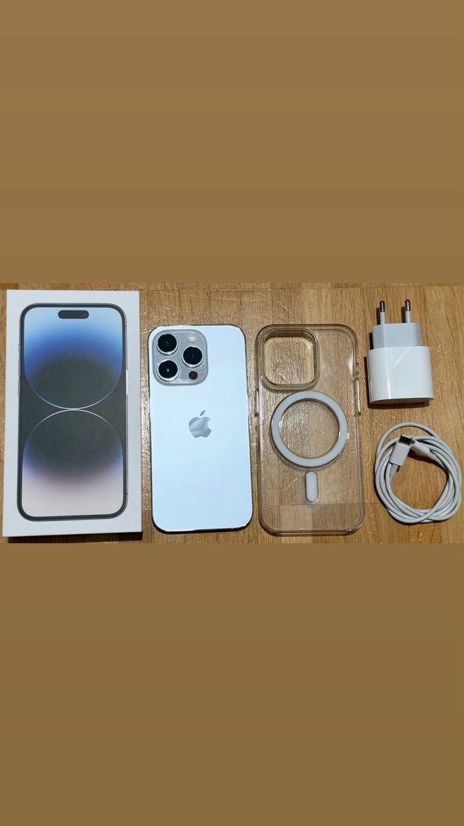 Apple Telefoni cellulari / Smartphones: iPhone 14 Pro Weiss/Silber 128gb – Usato da Büetigen venduto da ras_5bvt 2
