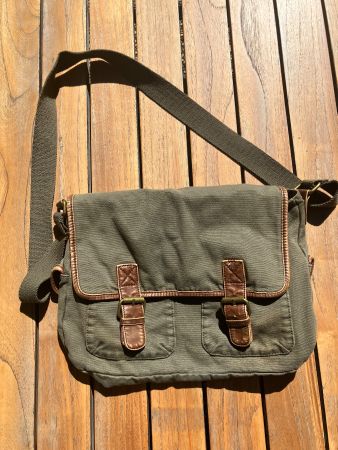 Sac bandoulière unisexe style vintage