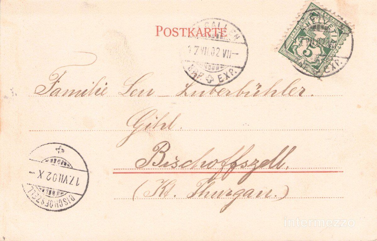 Cartes postales: St. Gallen // 1902 Jugendfest // Sommer – D'occasion à Basel par intermezzo12 1