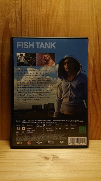 FISH TANK DVD mit Katie Jarvis und Michael Fassbender
