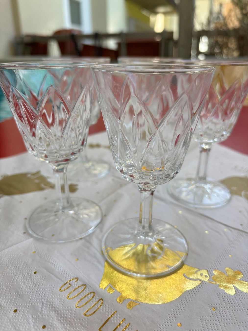 Bicchieri: 5 Schnapsgläser Set, zeitloses Design – Usato da Zürich venduto da Sonnenschein12 3