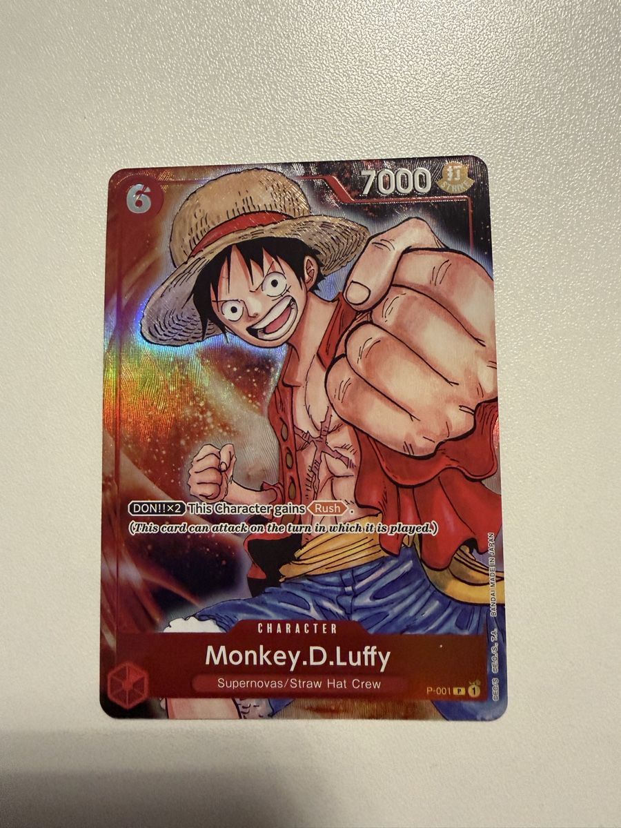 Bandai Cartes à collectionner: One piece luffy p-001 – D'occasion à S. Antonino par Mc2495