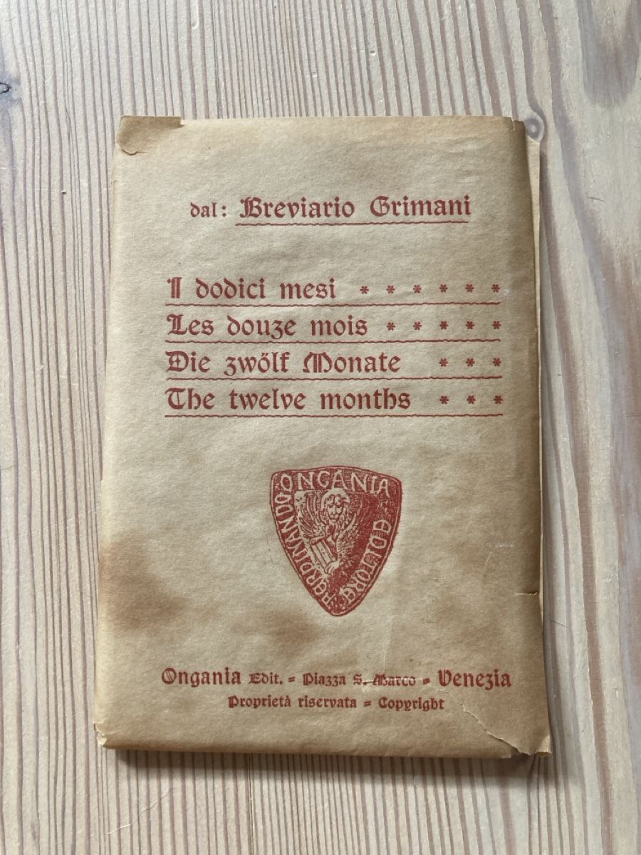 Cartoline postali: I dodici mesi, dal Breviario Grimani – Usato da Herisau venduto da Sifgana 3