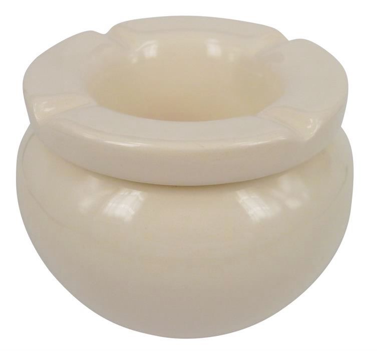 Portacenere: Sturmaschenbecher weiss D 10cm Keramik – Nuovo e nell'imballaggio originale da Wettingen venduto da Swala 2