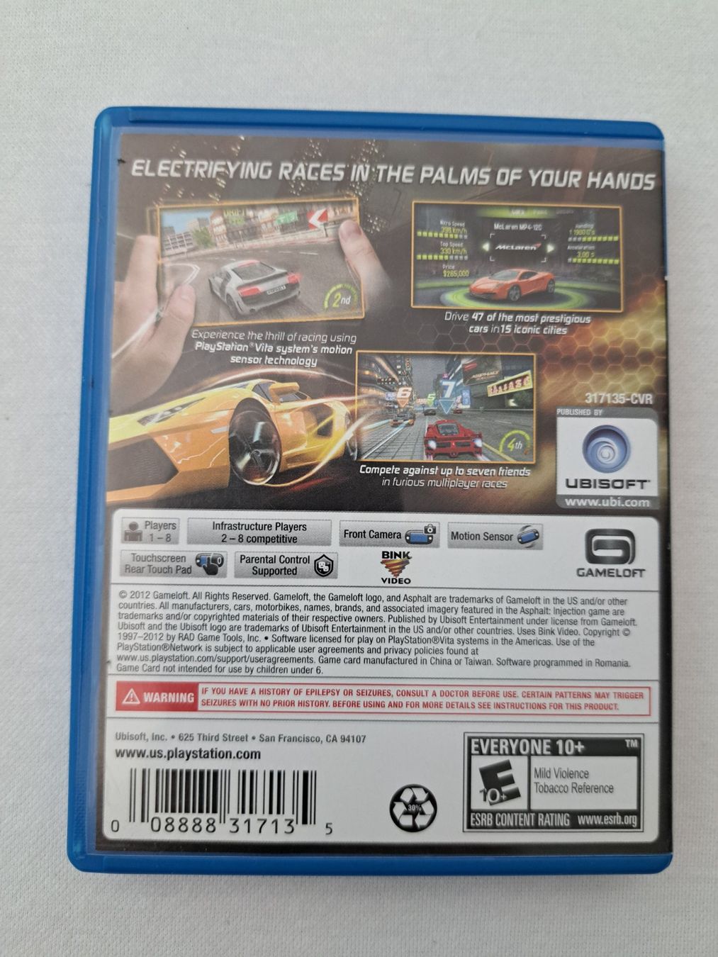 Spiele: Asphalt Injection PS Vita – Gebraucht aus Genève von  1