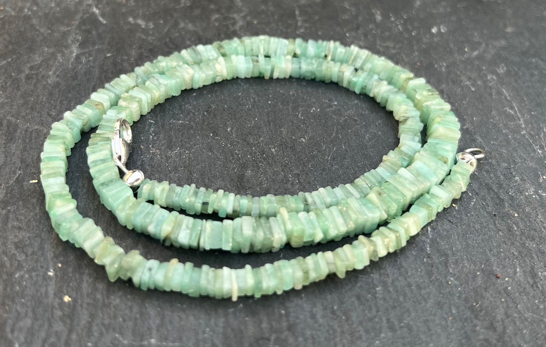 Catenine: Smaragd Kette, Brasilien – Nuovo (secondo la descrizione) da Diegten venduto da hamofi57 3