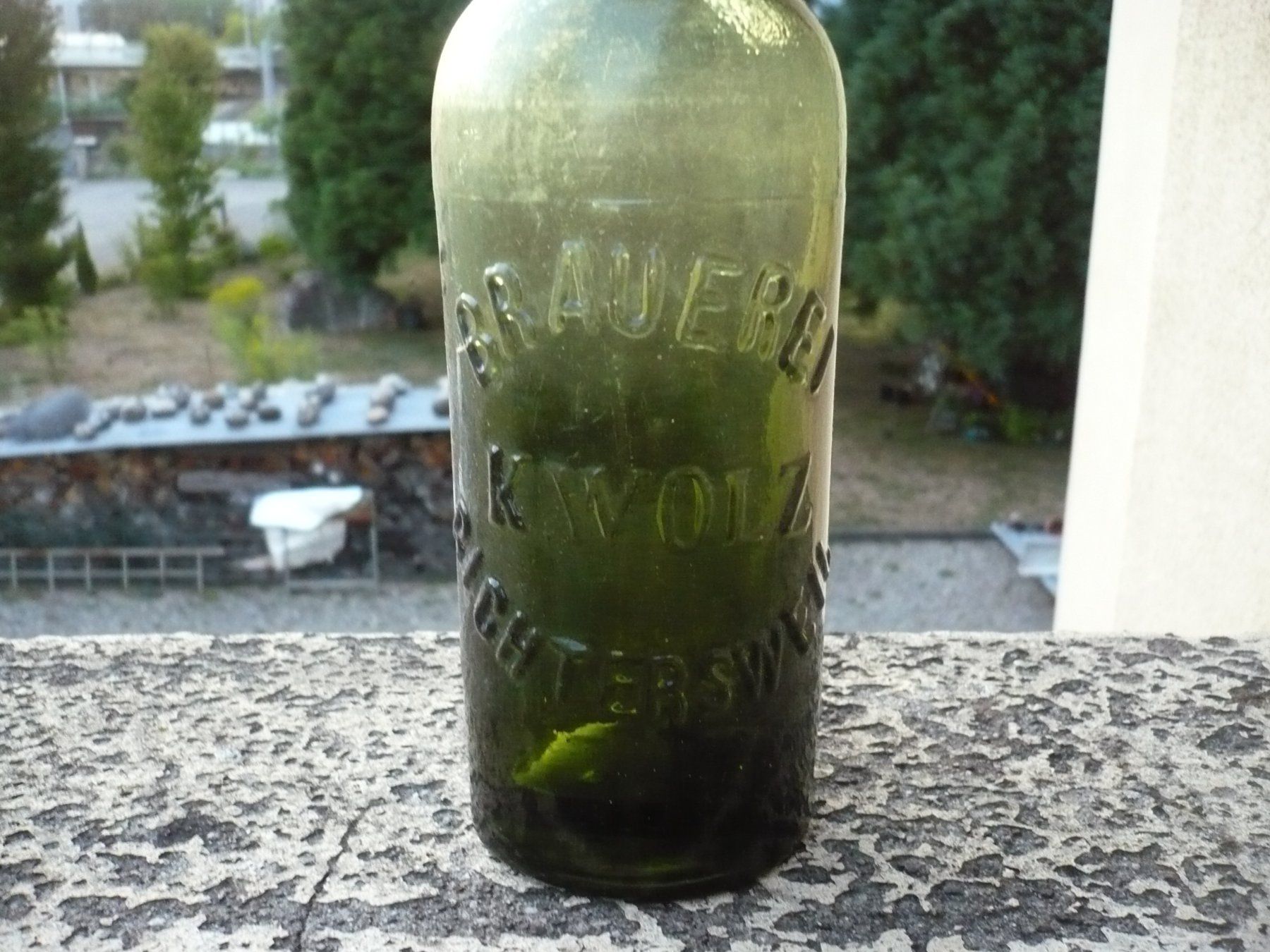 Bicchieri, Caraffe & Bottiglie: BRAUEREI K.WOLZ RICHTERSWEIL – Usato da Biberist venduto da Urmel