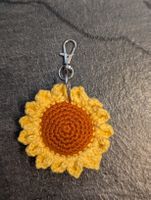 Gehäkelter Sonnenblumen-Schlüsselanhänger, Handmade🌻