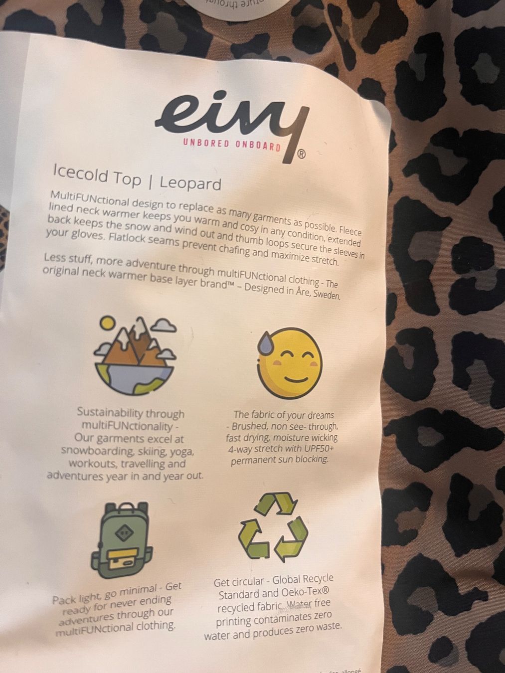 Eivy Biancheria intima: Eivy Thermounterwäsche – Nuovo e nell'imballaggio originale da Bivio venduto da Alcatraz20 2