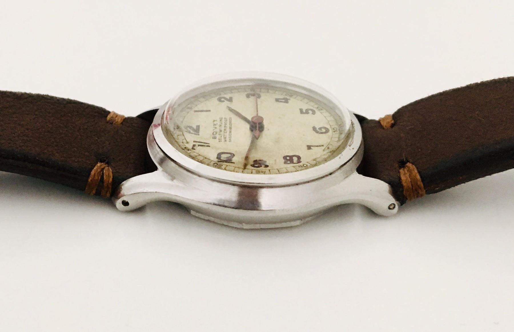 Orologi: 1940s Bovet Self-winding Bumper Movement – Usato da Zürich venduto da GentsStuff 5