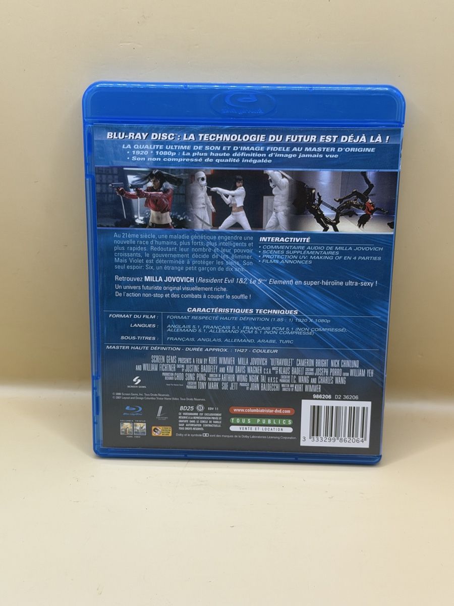 Tutti i DVDs: Ultraviolet Blu-ray Action SF Milla Jovovich – Usato da Genève venduto da sho_67qj 1